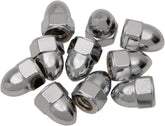 Drag Specialties 1/4 20 Acorn Nut Chrome HARDWARE KITS - ASSORTMENTS Drag Specialties
