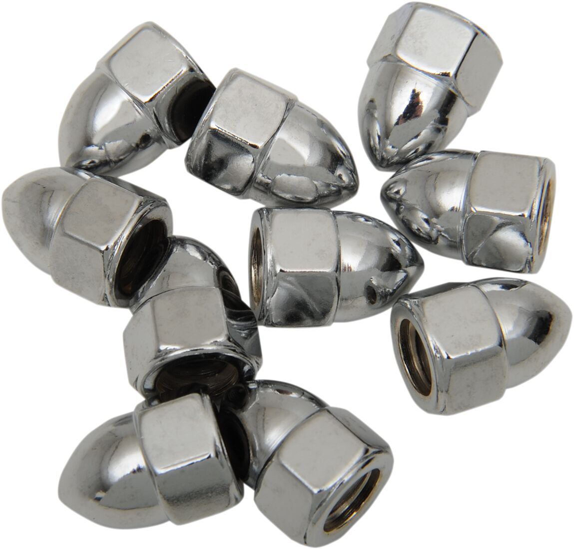Drag Specialties 5/16 24 Acorn Nut Chrome HARDWARE KITS - ASSORTMENTS Drag Specialties