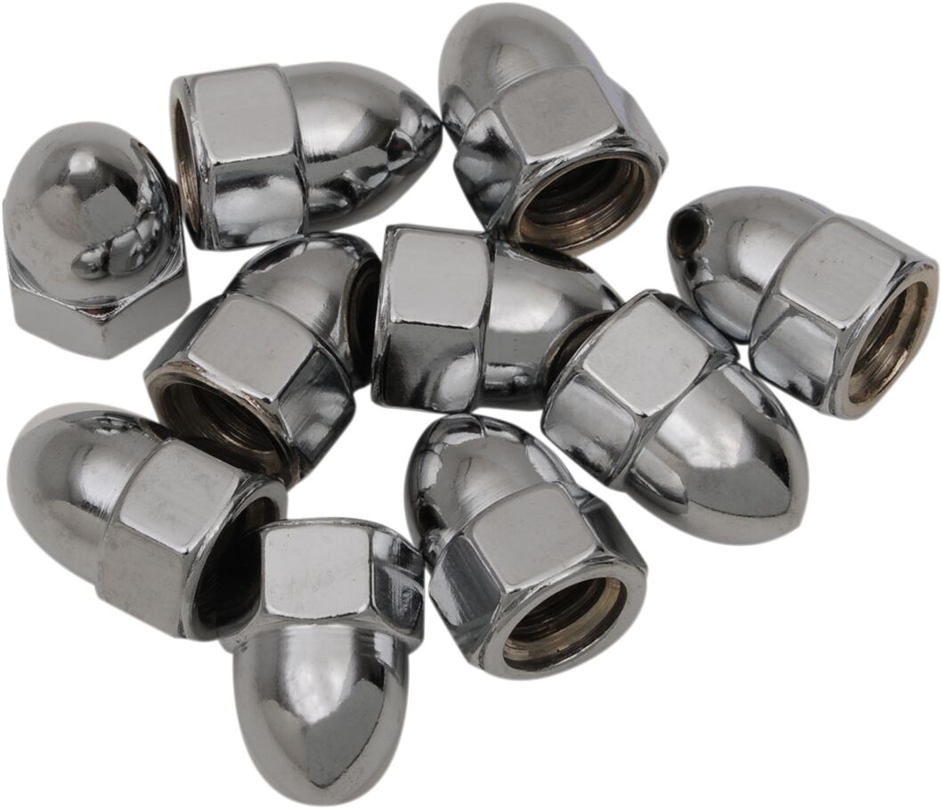 Drag Specialties 7/16 20 Acorn Nut Chrome HARDWARE KITS - ASSORTMENTS Drag Specialties