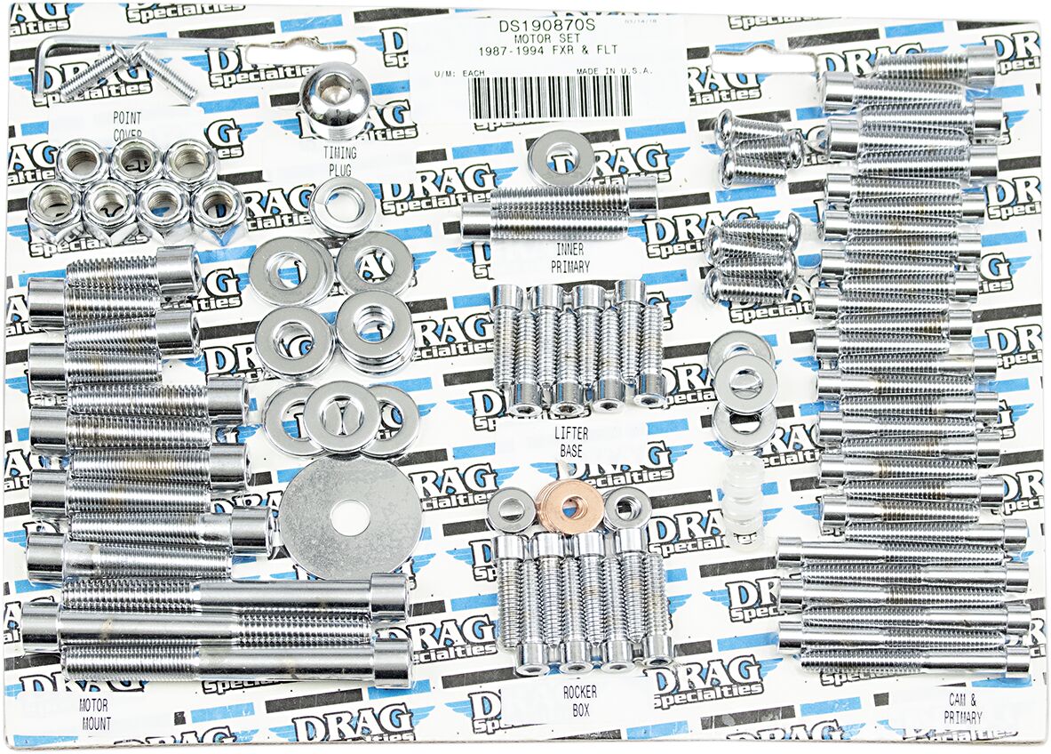 Drag Specialties 87 94 Fxr Flt Sm Mtr Kit HARDWARE KITS - APPLICATION RE Drag Specialties
