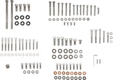 Drag Specialties Chrome Socket Head Motor Bolt Kit Knurled Hardware Kits Drag Specialties