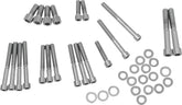 Drag Specialties Chrome Socket Head Cam/ Sprocket Cover Bolt Kit Smooth Hardware Kits Drag Specialties