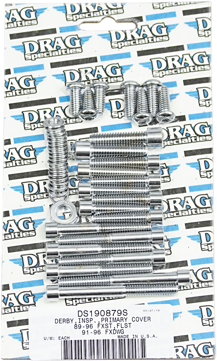 Drag Specialties Smth Primary Set 89 95 St HARDWARE KITS - APPLICATION RE Drag Specialties
