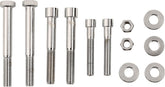 Drag Specialties Chrome Socket Head Motor Mount Bolt Kit Smooth Hardware Kits Drag Specialties