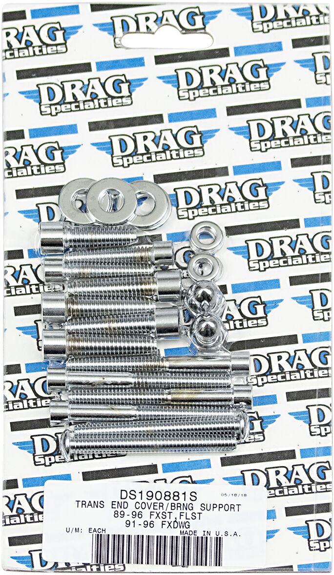 Drag Specialties Smth Trn End Set 89 06 St HARDWARE KITS - APPLICATION RE Drag Specialties