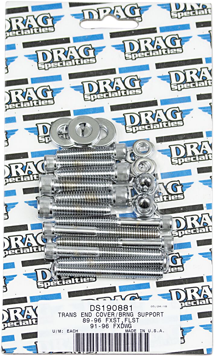 Drag Specialties Knrld Trn End Set 89 06 St HARDWARE KITS - APPLICATION RE Drag Specialties