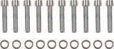 Drag Specialties Chrome Socket Head Cam Cover Bolt Kit Smooth Hardware Kits & Assortments Drag Specialties