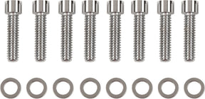 Drag Specialties Chrome Socket Head Lifter Base Bolt Kit Smooth Hardware Kits & Assortments Drag Specialties