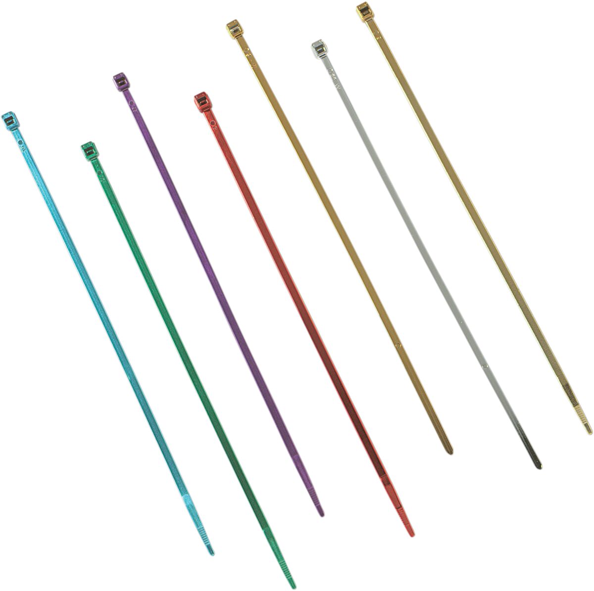 Drag Specialties Chrome Cable Tie 1110 Pk HARDWARE-MISC ITEMS Drag Specialties