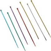 Drag Specialties Chrome Cable Tie 1110 Pk HARDWARE-MISC ITEMS Drag Specialties