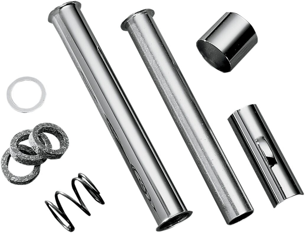 Drag Specialties Pushrod Tube Assembly Chrome Pushrods & Parts Drag Specialties