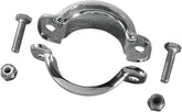 Drag Specialties Muffler Clamps For Dresser Chrome Exhaust Accessory Parts Drag Specialties