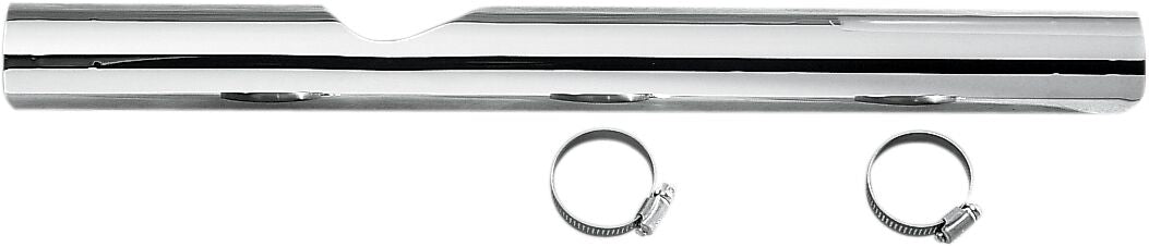 Drag Specialties Right Heat Shield Chrome 22" Exhaust Accessory Parts Drag Specialties
