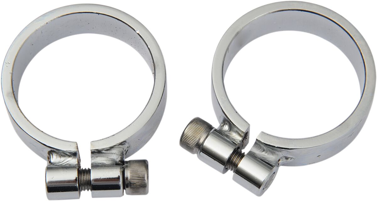 Drag Specialties Exhaust Clamp Chrome Replacement Parts For Exhausts Drag Specialties