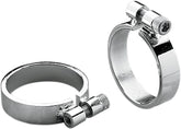 Drag Specialties Exhaust Clamp Chrome Replacement Parts For Exhausts Drag Specialties