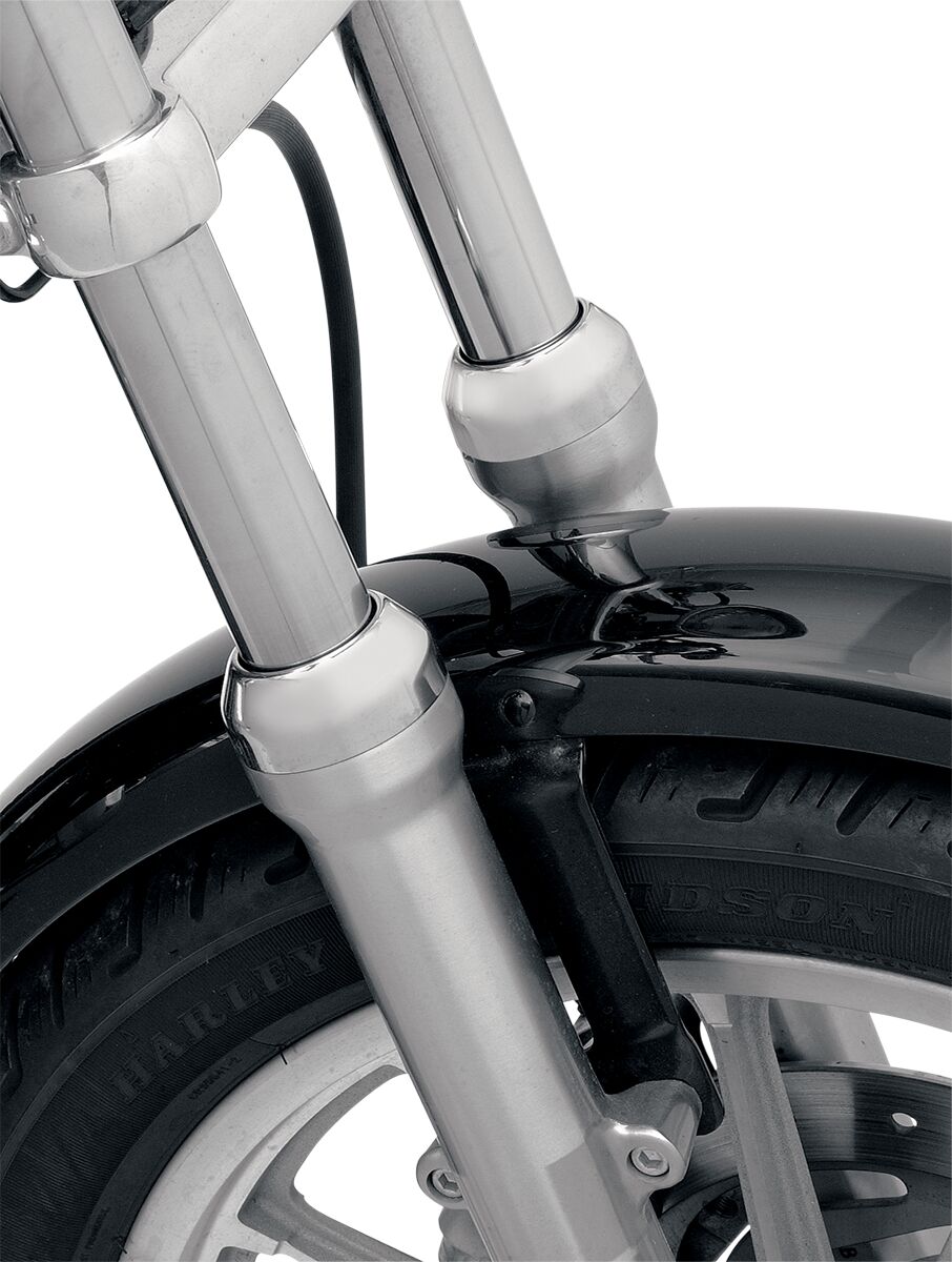 Drag Specialties Chr Fork Boot Cvrs F/39 Mm FORK BOOTS Drag Specialties