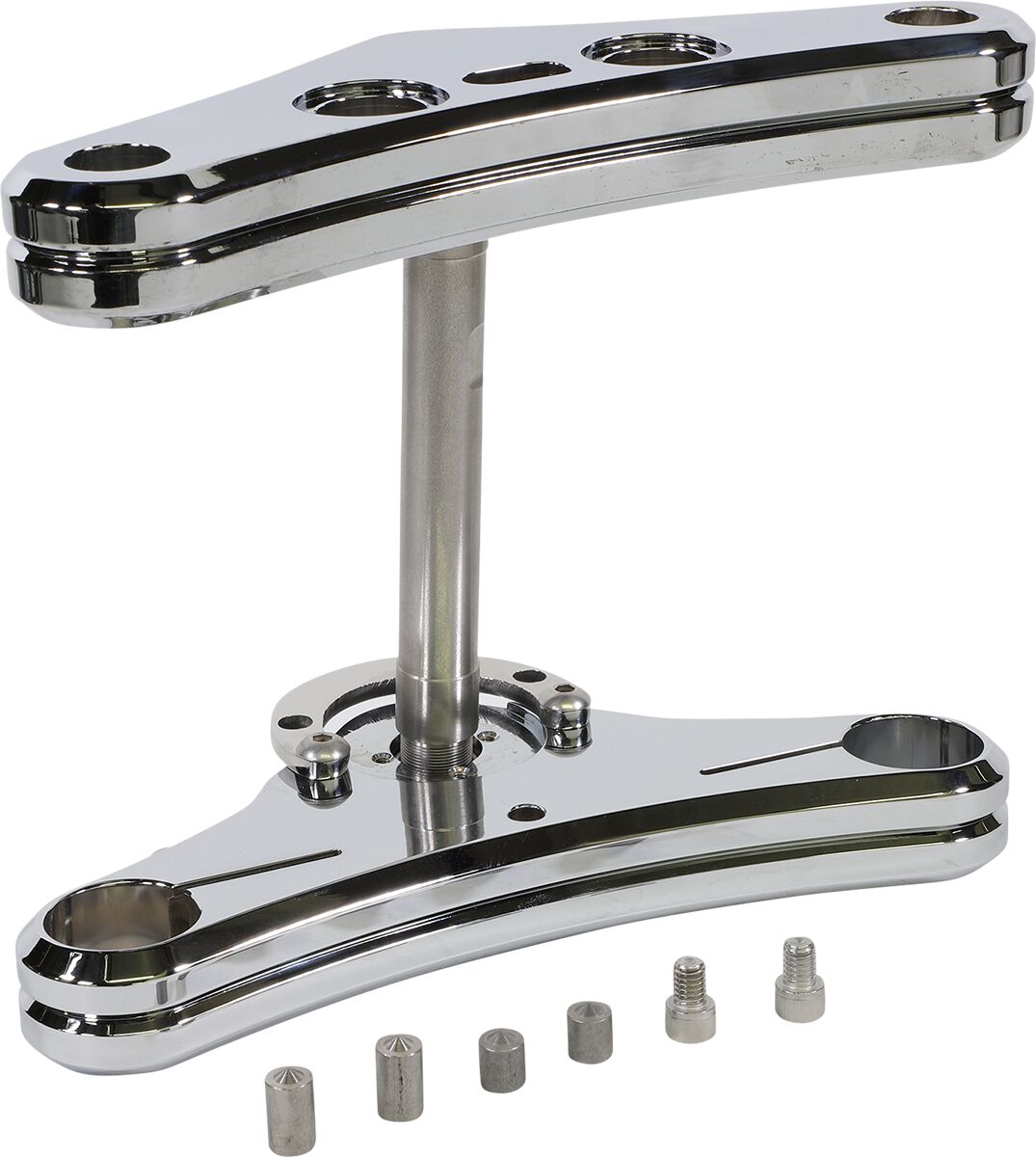 Accutronix 5 Degree Rake Triple Tree FORK TRIPLE TREES + KITS Accutronix