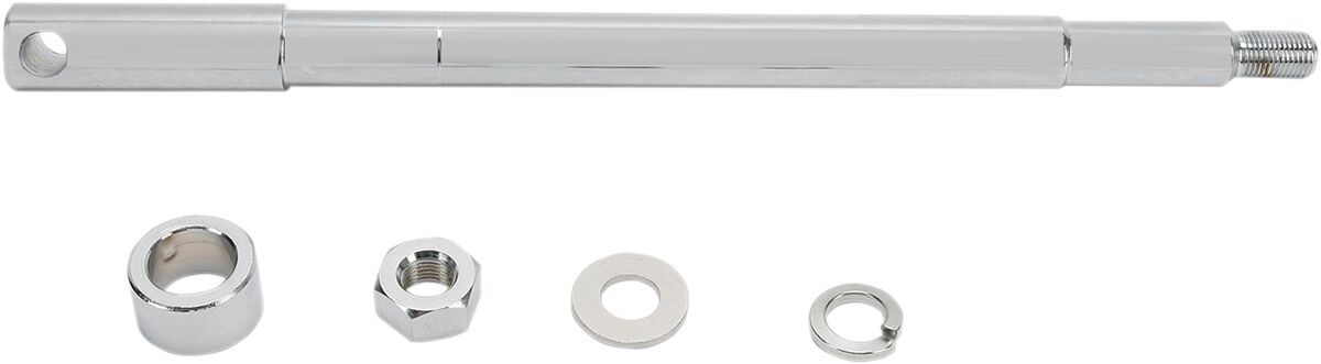 Drag Specialties Axle Frt Chr 84 99 Fxst Wg WHEEL AXLES + PARTS Drag Specialties