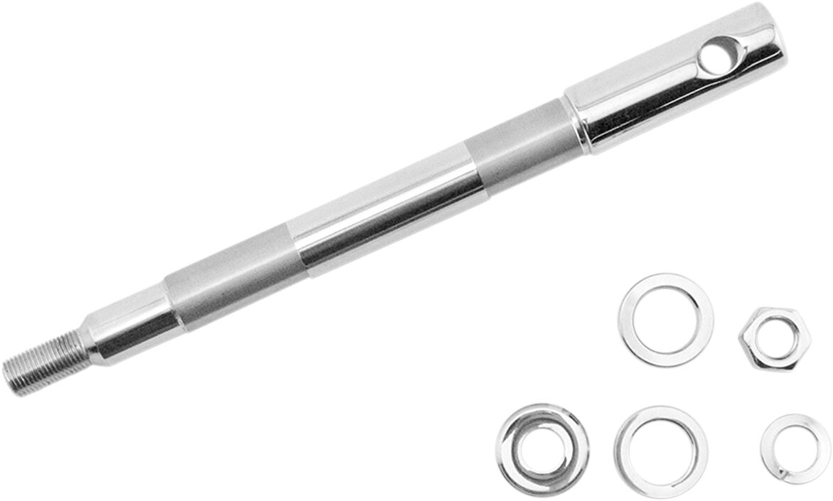 Drag Specialties Front Axle Chrome Wheel Axles Drag Specialties