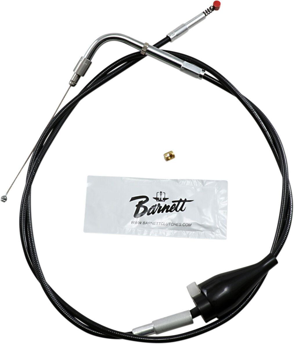 Barnett Idle/Cruise Control Cable Traditional Black Oversize +6" (152 Mm) Cables Idle Barnett