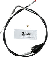Barnett Idle/Cruise Control Cable Traditional Black Oversize +6" (152 Mm) Cables Idle Barnett