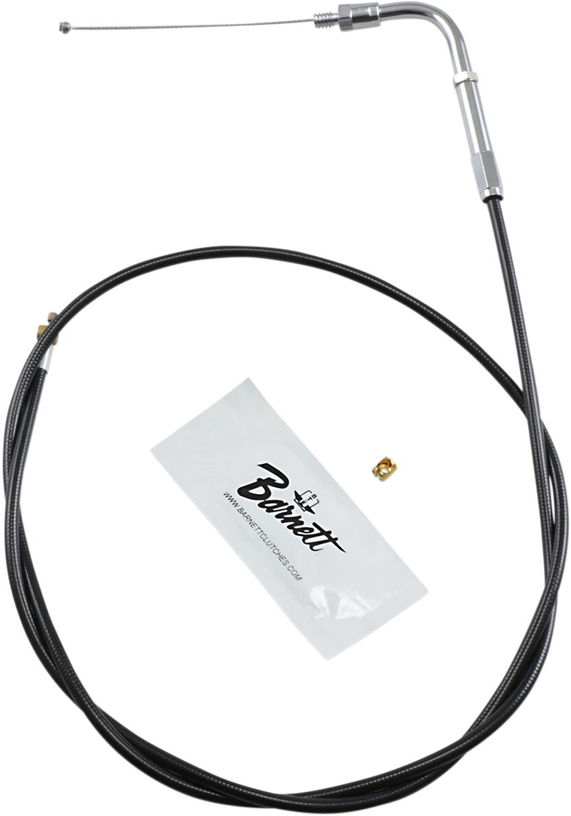 Throttle Cable Traditional Black Oversize +6" (152 Mm) Barnett Default Title
