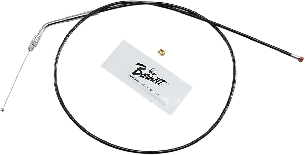 Throttle Cable Traditional Black Oversize +6" (152 Mm) Barnett Default Title