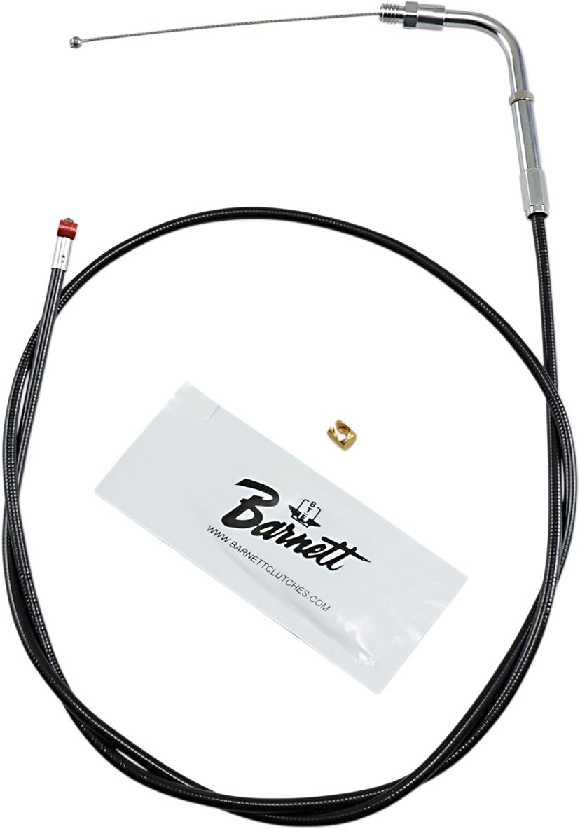 Barnett Throttle Cable Traditional Black Standard Length Cables Throttle Push Barnett