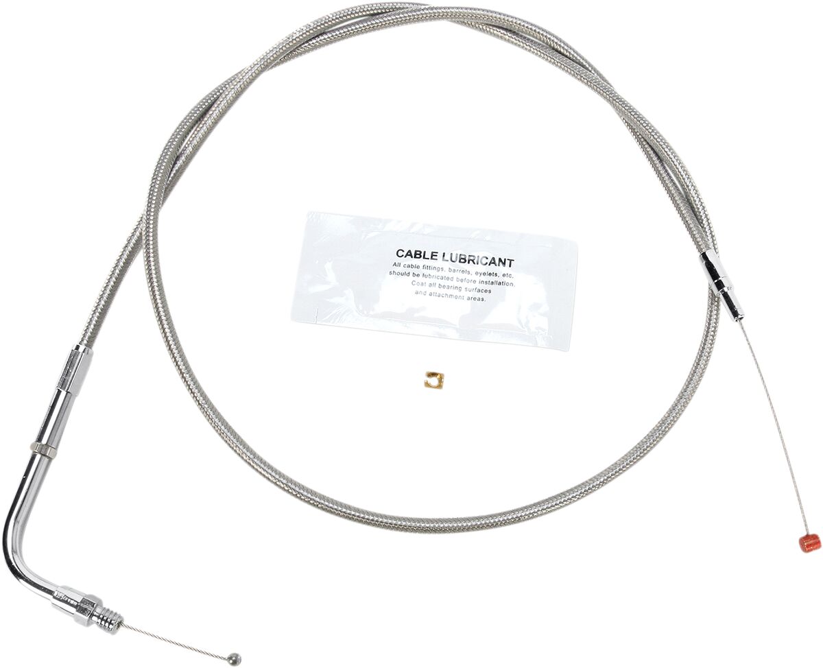 Throttle Cable Stainless Steel Oversize +6"(152 Mm) Barnett Default Title