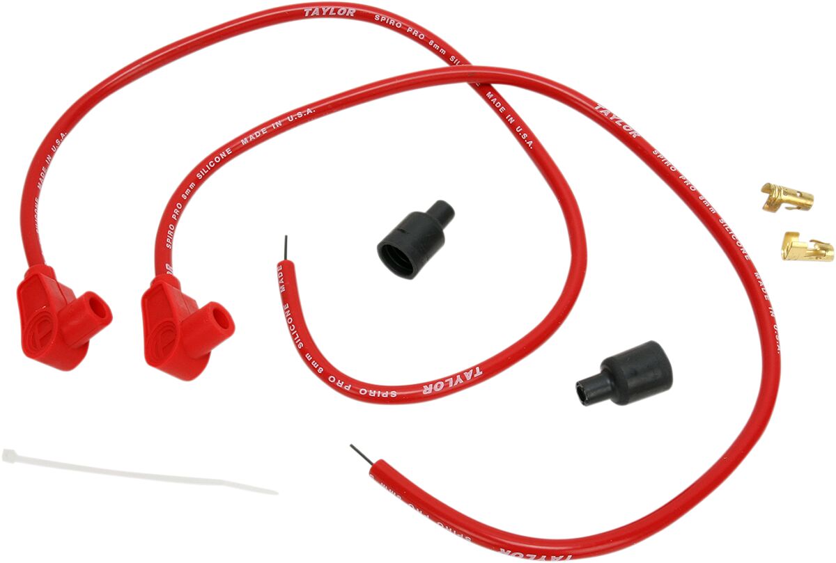 Sumax Uni 8 Mm Wire Kit 90 Red PLUG WIRE GROUP Sumax