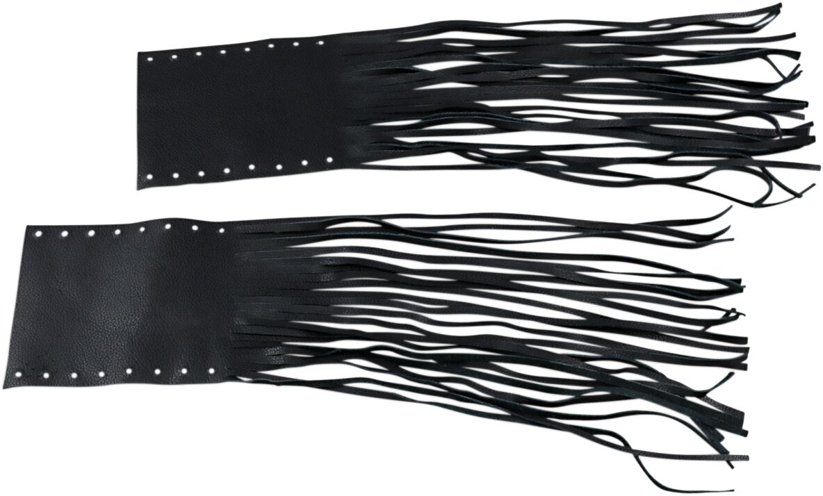 Drag Specialties Seats Fringed Leather Grip Covers HANDLEBAR GRIP COVERS Drag Specialties