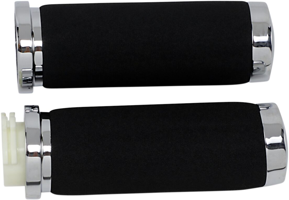 Drag Specialties Sundan Grp 81 22 W/Thr Slv HANDLEBAR GRIPS Drag Specialties