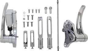 Accutronix Accutronix Forward Controls Slotted Standard Chrome Forward Controls& Controls Accutronix