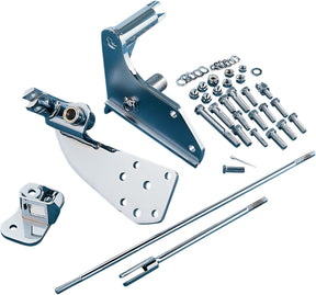 Drag Specialties Forward Control Relocation Kit 3" Brake Lines Hardware Drag Specialties
