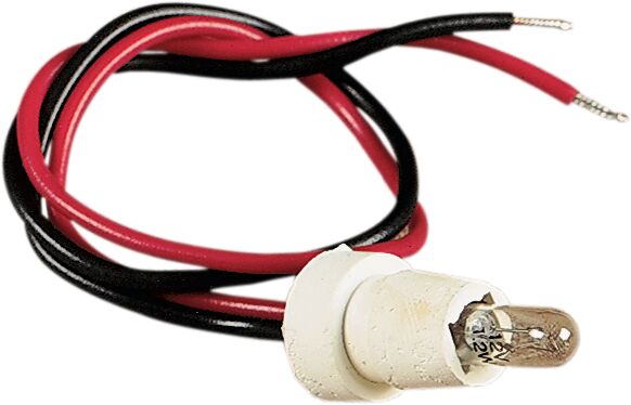 Drag Specialties Rub Sckt/Bulb F/Mini Gaug BULBS Drag Specialties