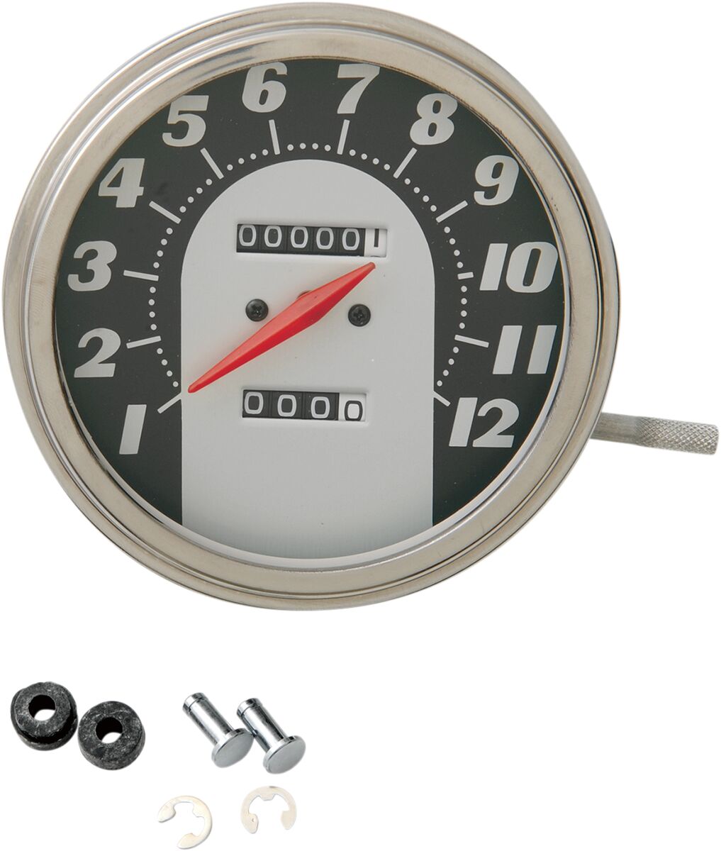 Drag Specialties Fl Speedometer 1:1 62 67 Face Speedometer Drag Specialties