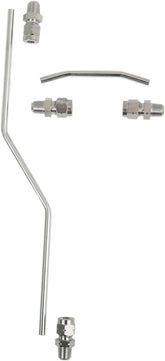 Drag Specialties Rocker Box Oil Line Chrome Oil Line Drag Specialties