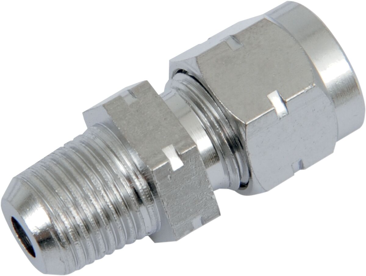 Drag Specialties Oil Line Tube Fitting Oil/Water Pumps Drag Specialties