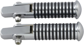 Drag Specialties Stud Mnt Foot Peg R.Rib HIGHWAY BARS + PEGS Drag Specialties
