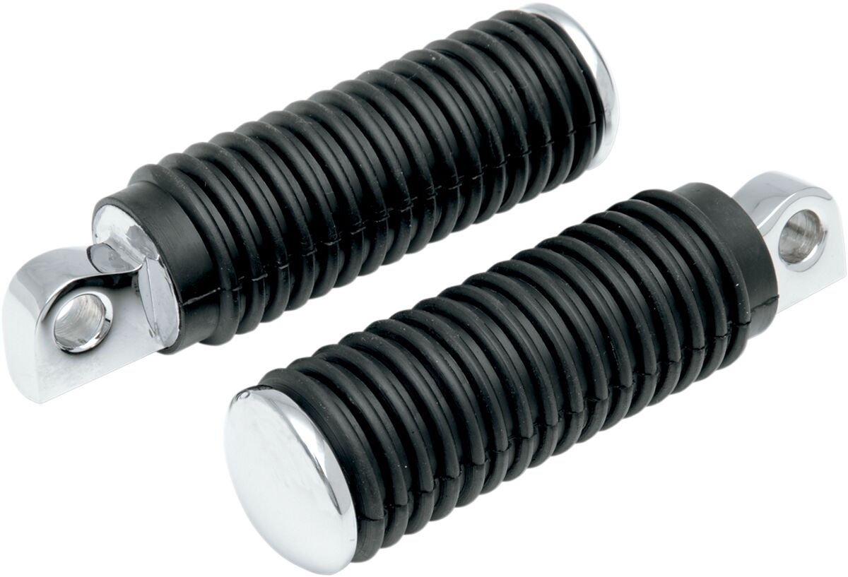 Drag Specialties Passngr Peg Rub W/Chr End HIGHWAY BARS + PEGS Drag Specialties