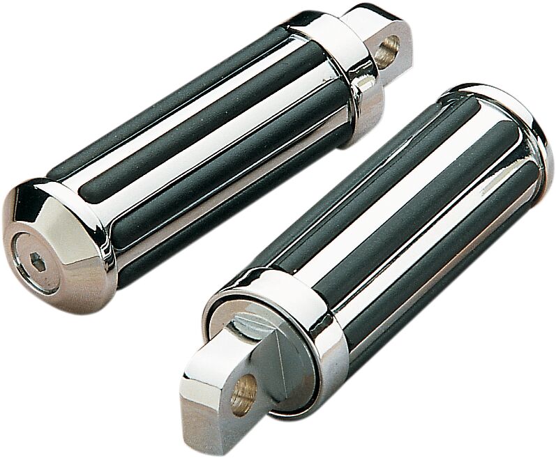 Drag Specialties Sm Dia Rubber Rail F Peg HIGHWAY BARS + PEGS Drag Specialties