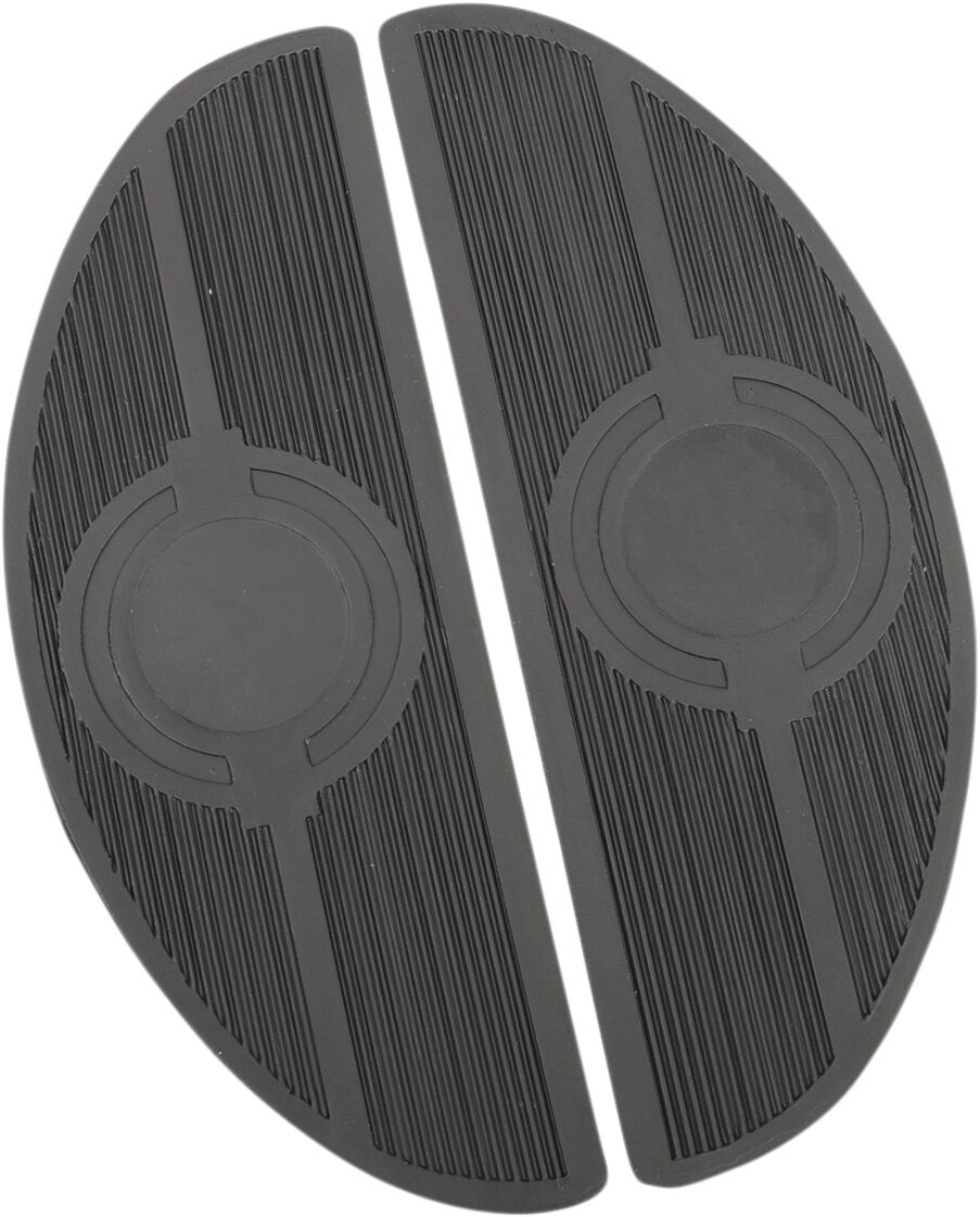 Drag Specialties Repl Floorboard Rub Moon FLOORBOARDS + PARTS Drag Specialties