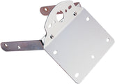 Drag Specialties License Plate/Taillight Bracket Chrome Tail Lights Drag Specialties