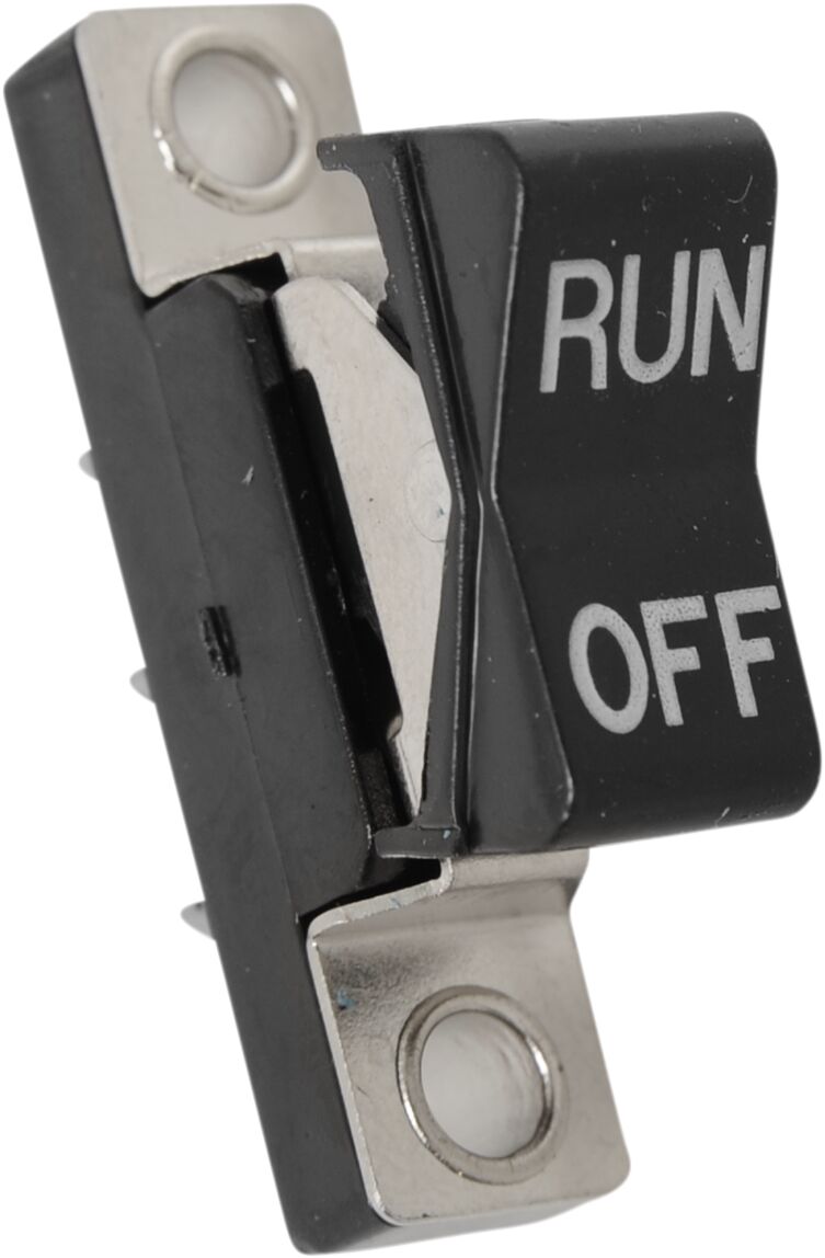Drag Specialties Rocker Switch Run/Off Black Switch Drag Specialties