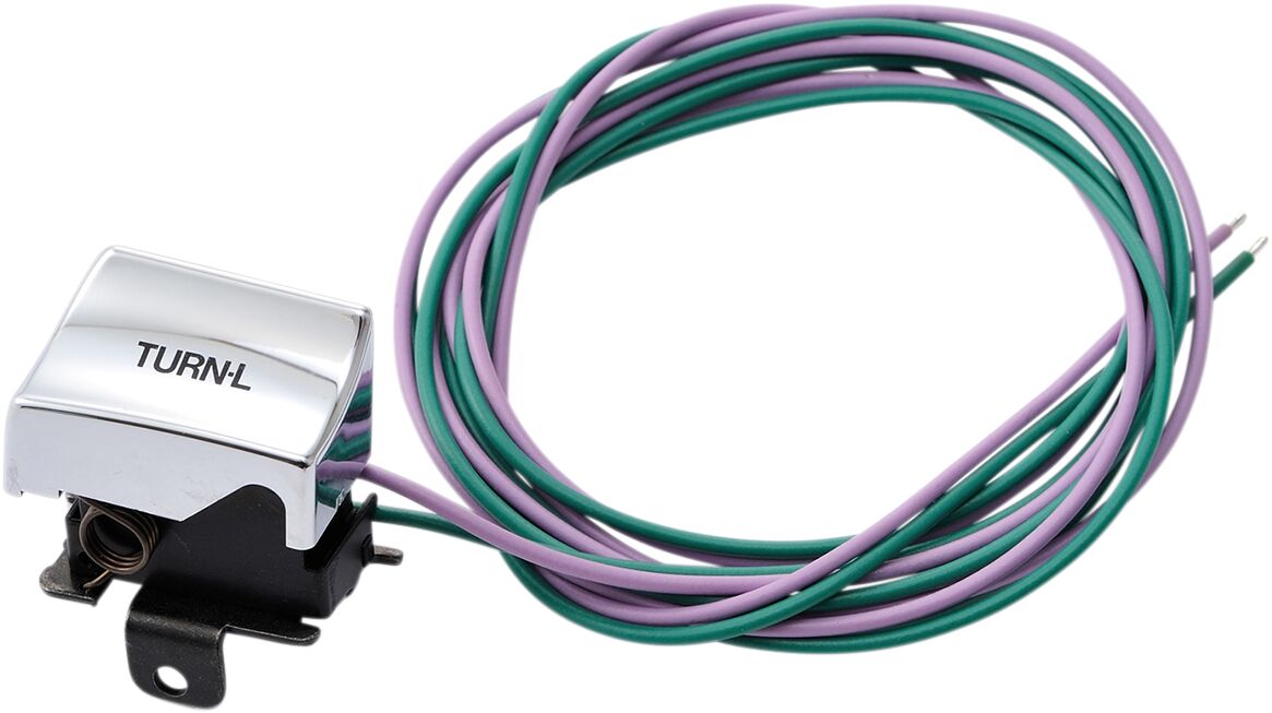 Drag Specialties Chr Left Trn Sig Sw 82 95 SWITCHES-SWITCH HOUSING + PART Drag Specialties