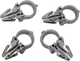 Drag Specialties 3/8 Chr Hndlbr Wire Clps WIRING GROUP Drag Specialties