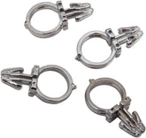 Drag Specialties 1/2 Chr Hndlbr Wire Clps WIRING GROUP Drag Specialties