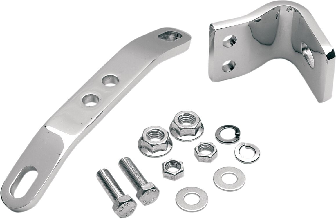 Drag Specialties Top Motor Mount Heavy Duty Chrome Motor Mounts & Parts Drag Specialties