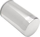 Drag Specialties Spin On Oil Filter W/ Magnetic Ring Chrome 5.5" Oil Filter Drag Specialties