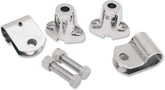 Drag Specialties Turn Signal Mounting Bracket Kit Chrome License Plate Drag Specialties